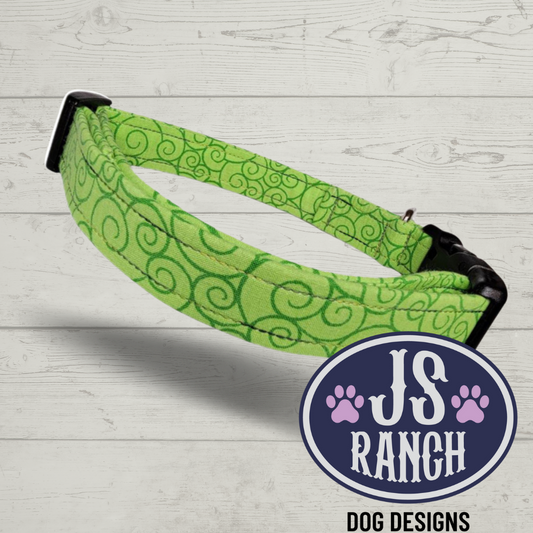 Green Swirl - Collar